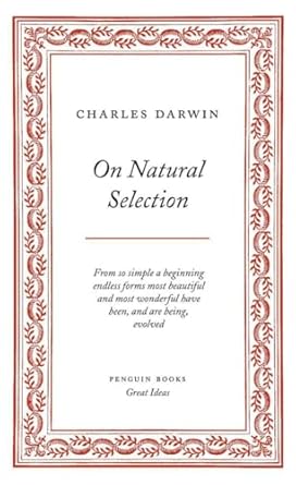 on natural selection 1st edition charles darwin 0143036300, 978-0143036302