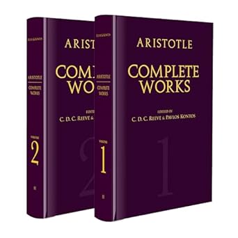 aristotle complete works two volume set 1st edition aristotle ,c d c reeve ,pavlos kontos 164792216x,