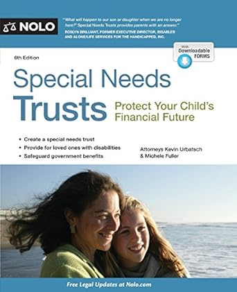 special needs trusts + website protect your childs financial future 1st edition kevin urbatsch ,michele