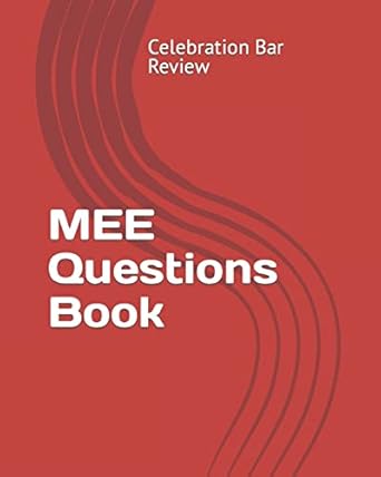 mee questions book 1st edition llc celebration bar review ,megan saia ,jackson mumey 1480082031,