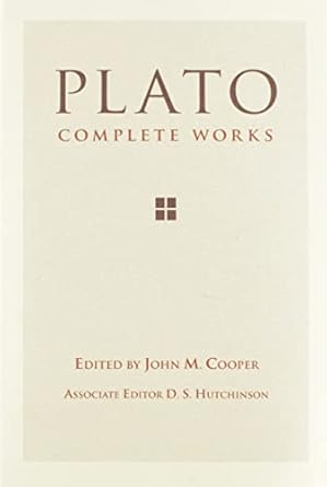 plato complete works 1st edition plato ,john m cooper ,d s hutchinson 0872203492, 978-0872203495