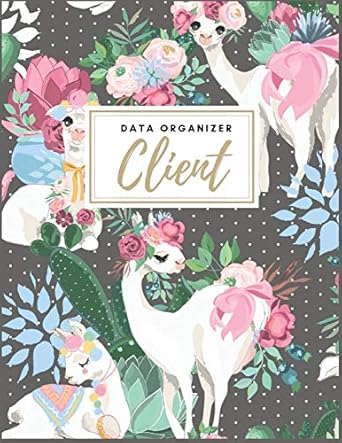client data organizer client profile client book for hair stylist client data organizer log book with a z