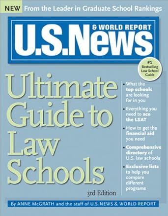 u s news and world report ultimate guide to law schools 1st edition anne mcgrath ,brian kelly 1402211899,