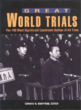 great world trials 1st edition edward w knappman 078760805x, 978-0787608057