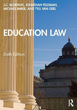 education law 1st edition j c blokhuis 0367195259, 978-0367195250