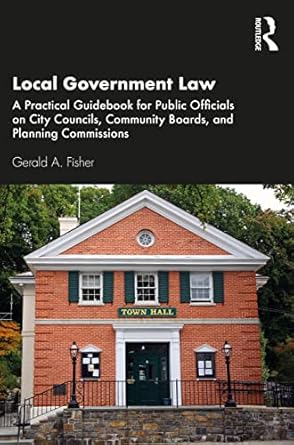 local government law 1st edition gerald a fisher 0367856018, 978-0367856014