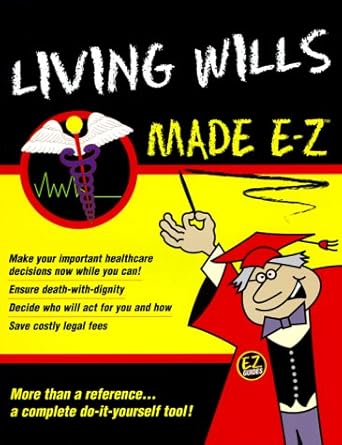 living wills made e z 1st edition valerie h and e z legal goldstein ,e z legal forms 1563824264,