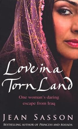 love in a torn land a 1st edition jean p sasson 0553818147, 978-0553818147