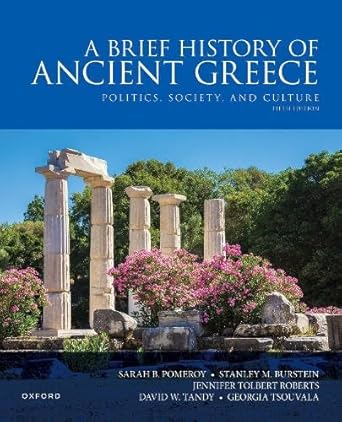 a brief history of ancient greece politics society and culture 1st edition sarah b pomeroy ,stanley m