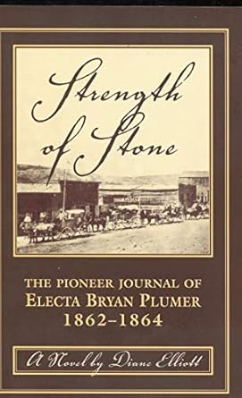 strength of stone the pioneer journal of electa bryan plumer 1862 1864 1st edition diane elliott 0762724633,