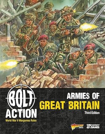bolt action armies of great britain 1st edition warlord games 1472863917, 978-1472863911