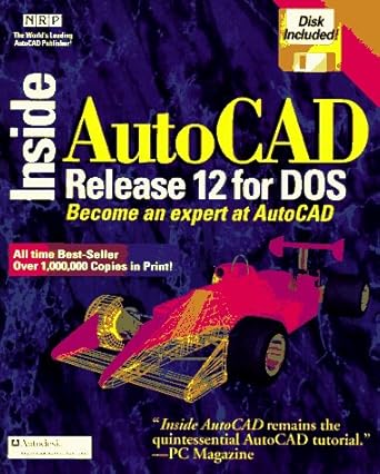 inside autocad release 12 for dos with disk 1st edition new riders publishing group ,tom boersman ,daniel