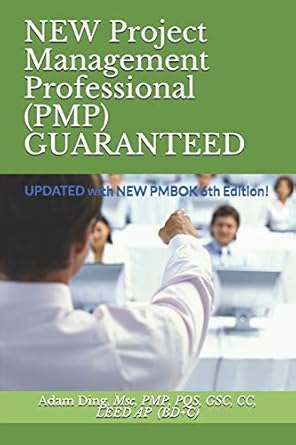 new project management professional guaranteed updated with new pmbok 1st edition adam ding 1729013325,