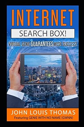 internet search box virtual genie guarantees wish success 1st edition john louis thomas ,genie with no name