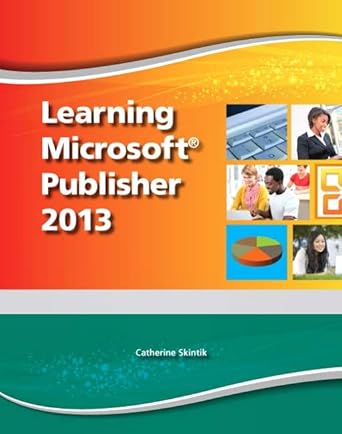 learning microsoft publisher 2013   cte/school 1st edition emergent learning 0133148602, 978-0133148602