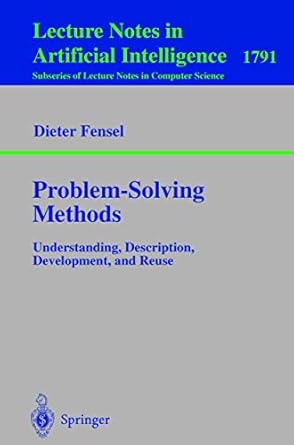 problem solving methods 1st edition dieter fensel 3540678166, 978-3540678168