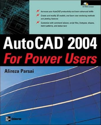 autocad 2004 for power users 1st edition alireza parsai 0072231998, 978-0072231991