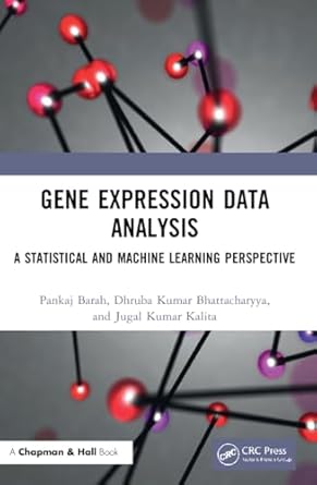 gene expression data analysis 1st edition dhruba kumar bhattacharyya ,jugal kumar kalita ,pankaj barah
