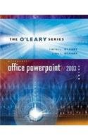 oleary series microsoft powerpoint brief 2003 with student data file cd 1st edition timothy o'leary ,linda
