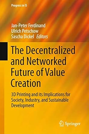 the decentralized and networked future of value creation 3d printing and its implications for society
