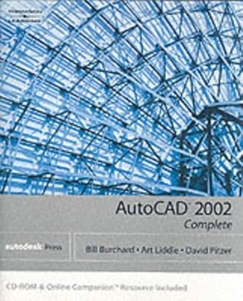autocad 2002 complete 1st edition bill burchard ,dave pitzer ,art liddle 0766842533, 978-0766842533