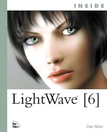 inside lightwave 6 1st edition dan ablan 073570919x, 978-0735709195