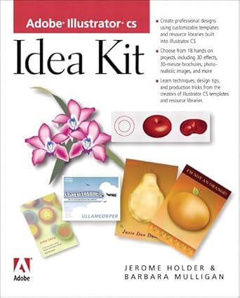 adobe illustrator cs idea kit 1st edition jerome holder ,barbara mulligan 0321205448, 978-0321205445