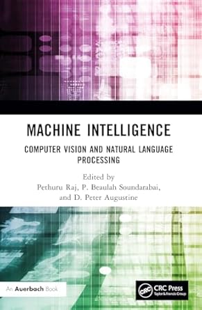machine intelligence computer vision and natural language processing 1st edition pethuru raj ,p beaulah
