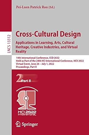 cross cultural design applications in learning arts cultural heritage creative industries and virtual reality