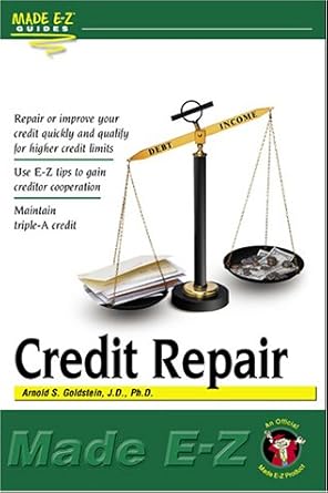 credit repair 1st edition arnold s goldstein 1563824701, 978-1563824708