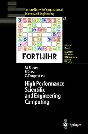 high performance scientific and engineering computing proceedings of the 3rd international fortwihr