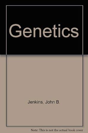 genetics 1st edition john b jenkins 0395123380, 978-0395123386