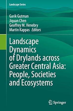 landscape dynamics of drylands across greater central asia people societies and ecosystems 1st edition garik