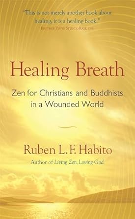 healing breath zen for christians and buddhists in a wounded world 1st edition ruben l f habito 086171508x,