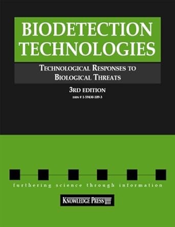 biodetection technologies 1st edition knowledge foundation 1594301093, 978-1594301094