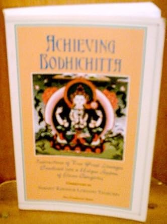 achieving bodhichitta instructions of two great lineages combined into a unique system of eleven categories