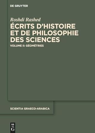 geometries 1st edition roshdi rashed 3110784629, 978-3110784626