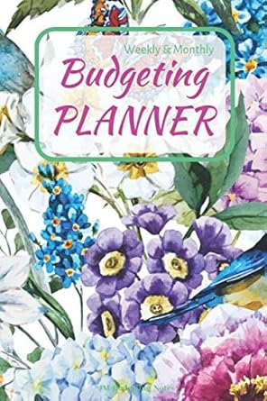 budgeting planner weekly and monthly monthly budget notebook bill tracker organizer compact pocket finance