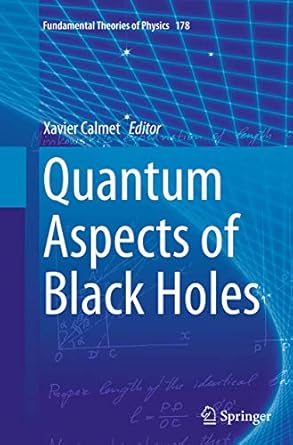 quantum aspects of black holes 1st edition xavier calmet 3319354752, 978-3319354750