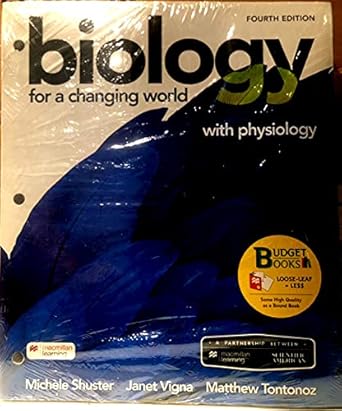 loose leaf version for scientific american biology for a changing world with physiology 4e and achieve