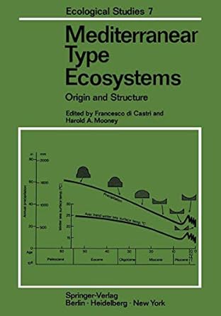mediterranean type ecosystems origin and structure 1st edition francesco di castri ,harold a mooney