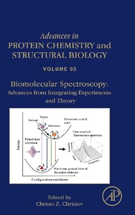 biomolecular spectroscopy advances from integrating experiments and theory 1st edition christo christov