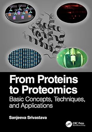 from proteins to proteomics 1st edition sanjeeva srivastava 0367566206, 978-0367566203