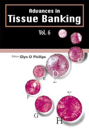 advances in tissue banking vol 6 1st edition glyn o phillips 9812380884, 978-9812380883