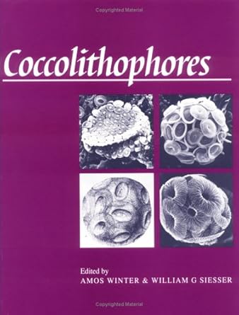 coccolithophores 1st edition amos winter ,william g siesser 0521380502, 978-0521380508