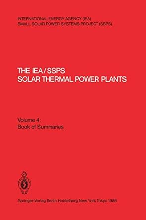 the iea/ssps solar thermal power plants facts and figures final report of the international test and
