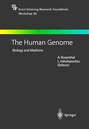 the human genome biology and medicine 1st edition l vakalopoulou a rosenthal 3540423168, 978-3540423164