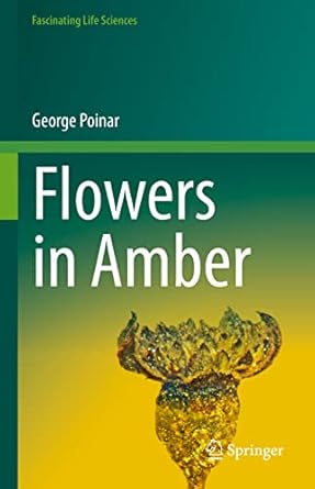 flowers in amber 1st edition george poinar 3031090438, 978-3031090431