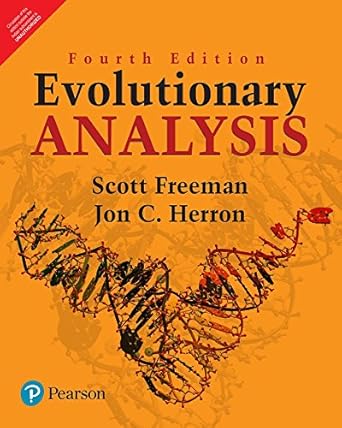 evolutionary analysis 1st edition herron freeman 9332577455, 978-9332577459
