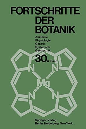 fortschritte der botanik im zusammenwirken mit den botanischen gesellschaften von danemark israel den